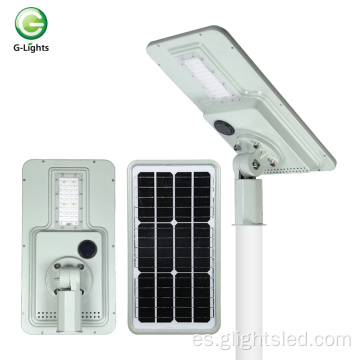 Aluminio Garden Water Iplea al aire libre IP65 SMD 40 60 120 180 vatios Integrado todo en una luz de carretera LED solar